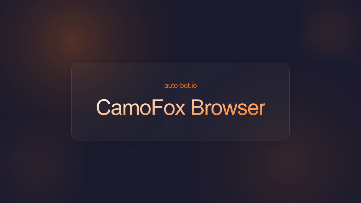 Introducing CamoFox Browser: The Anti-Detection Browser Built for AI Agents