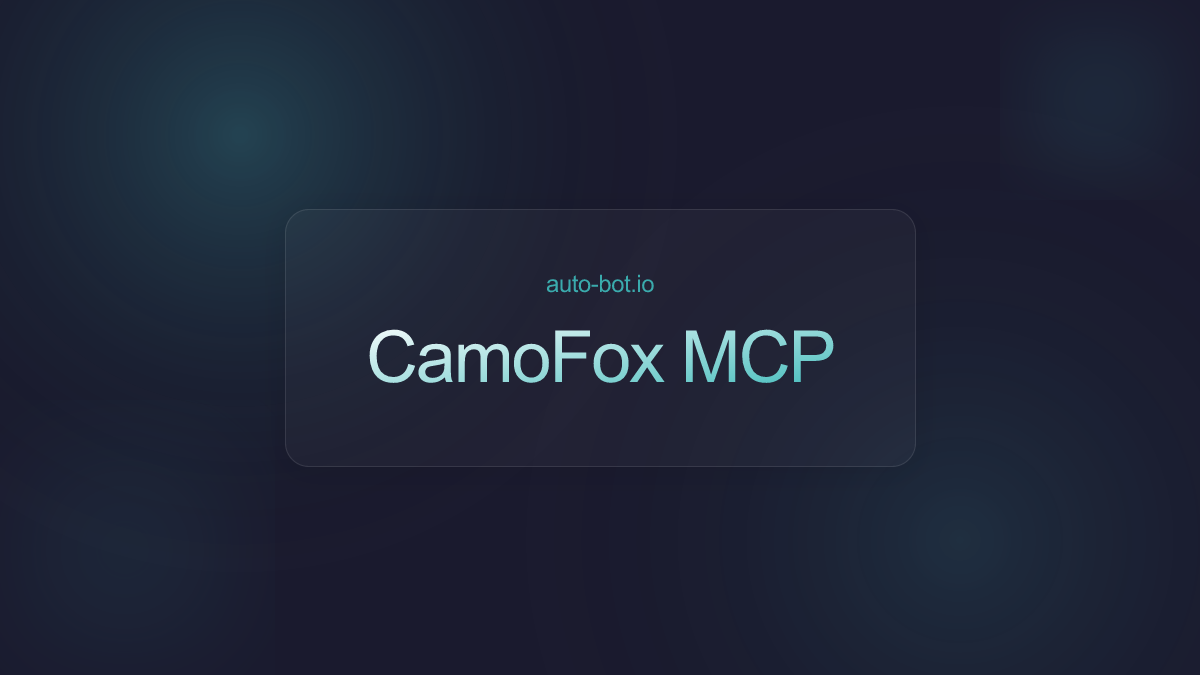Building AI-Powered Browser Automation with CamoFox MCP