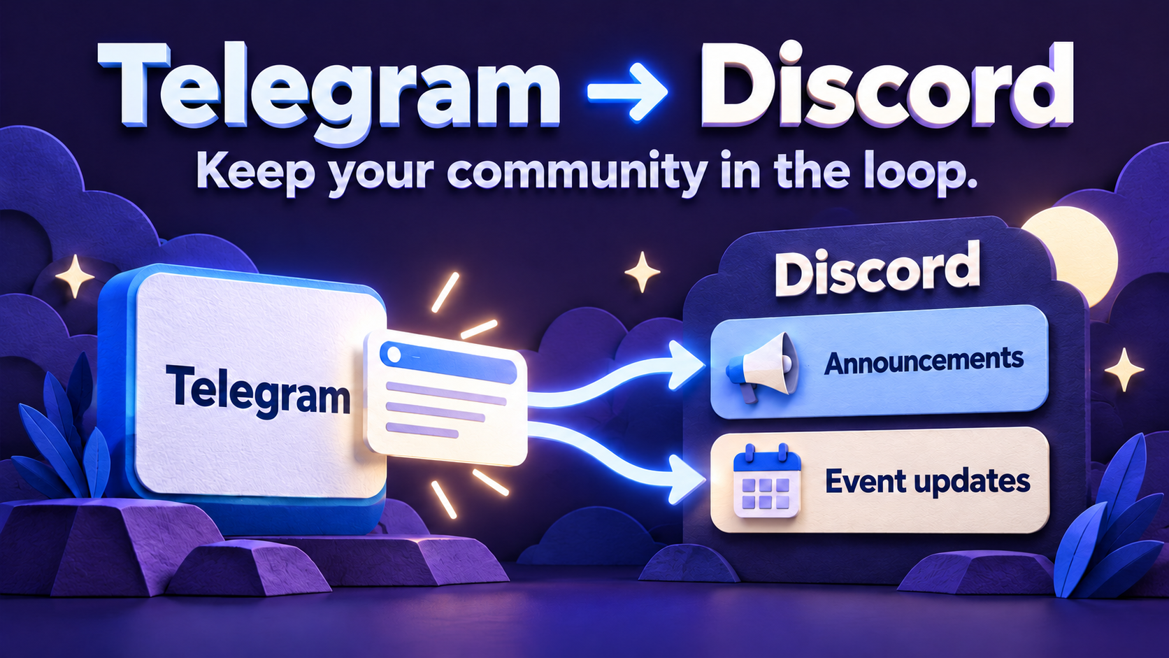Auto Forward Telegram to Discord: A No-Code Announcement Route