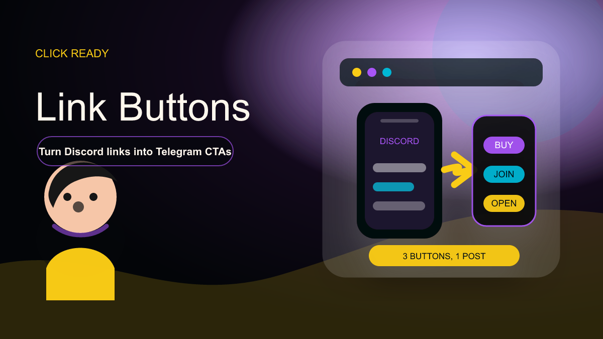 Link Buttons in Auto Forward Telegram: Bot Sender CTA Guide