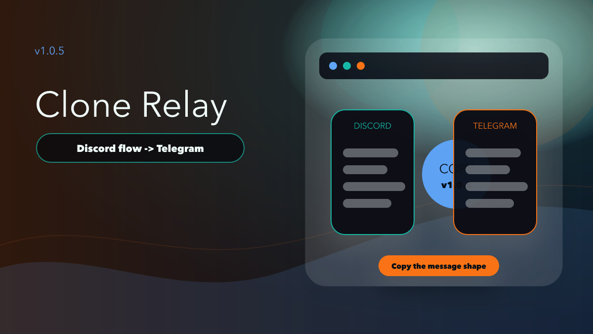 What Discord to Telegram v1.0.5 Clone Message Is Actually For