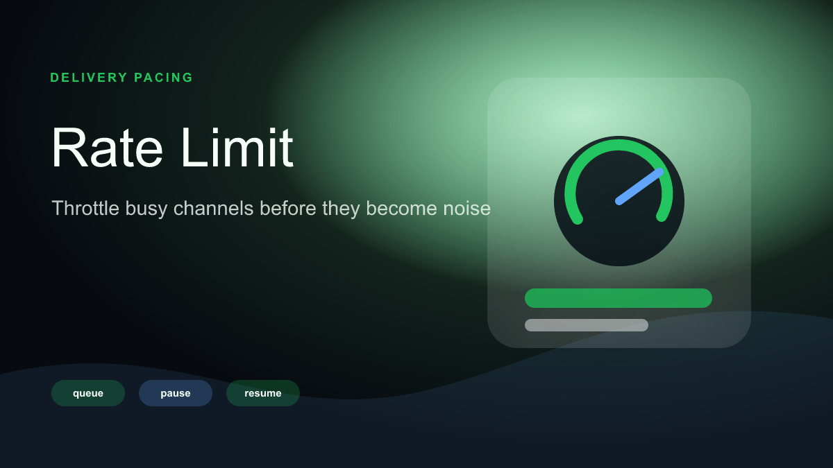 Forward Rate Limit: Speed Control for Telegram Automation