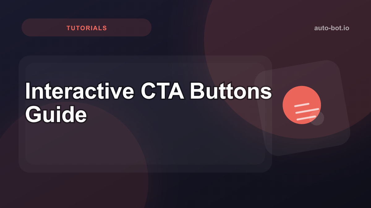 How to Add Interactive CTA Buttons to Your Forwarded Telegram Messages