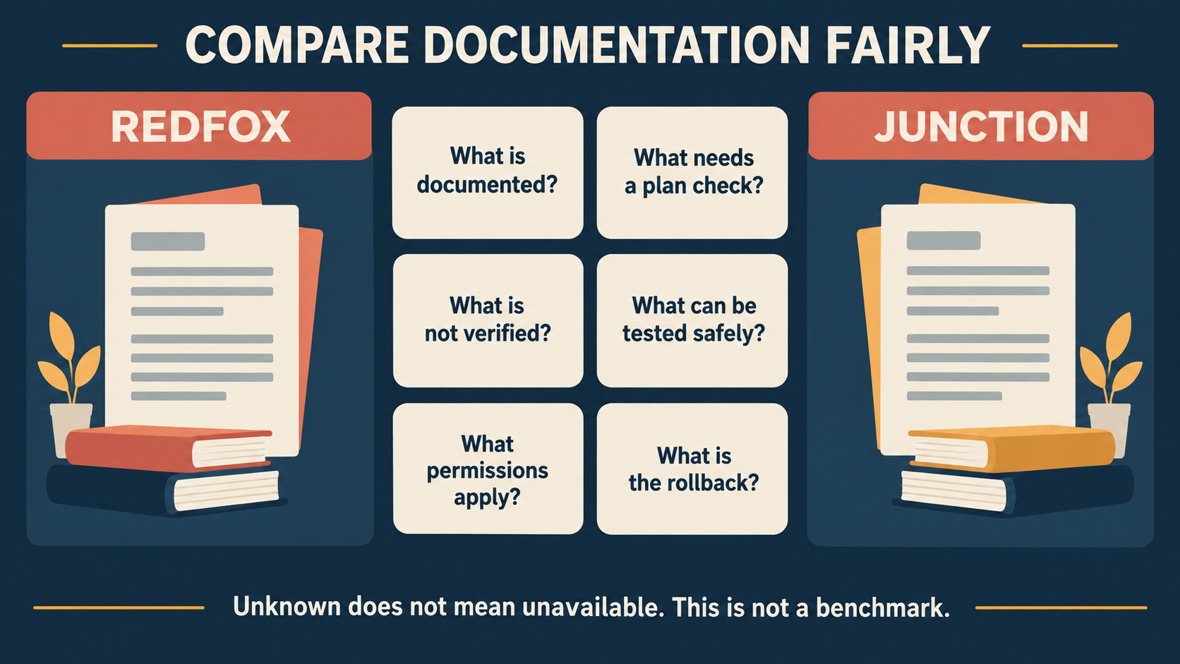 Editorial decision aid for RedFox vs Junction Bot: Workflow Fit