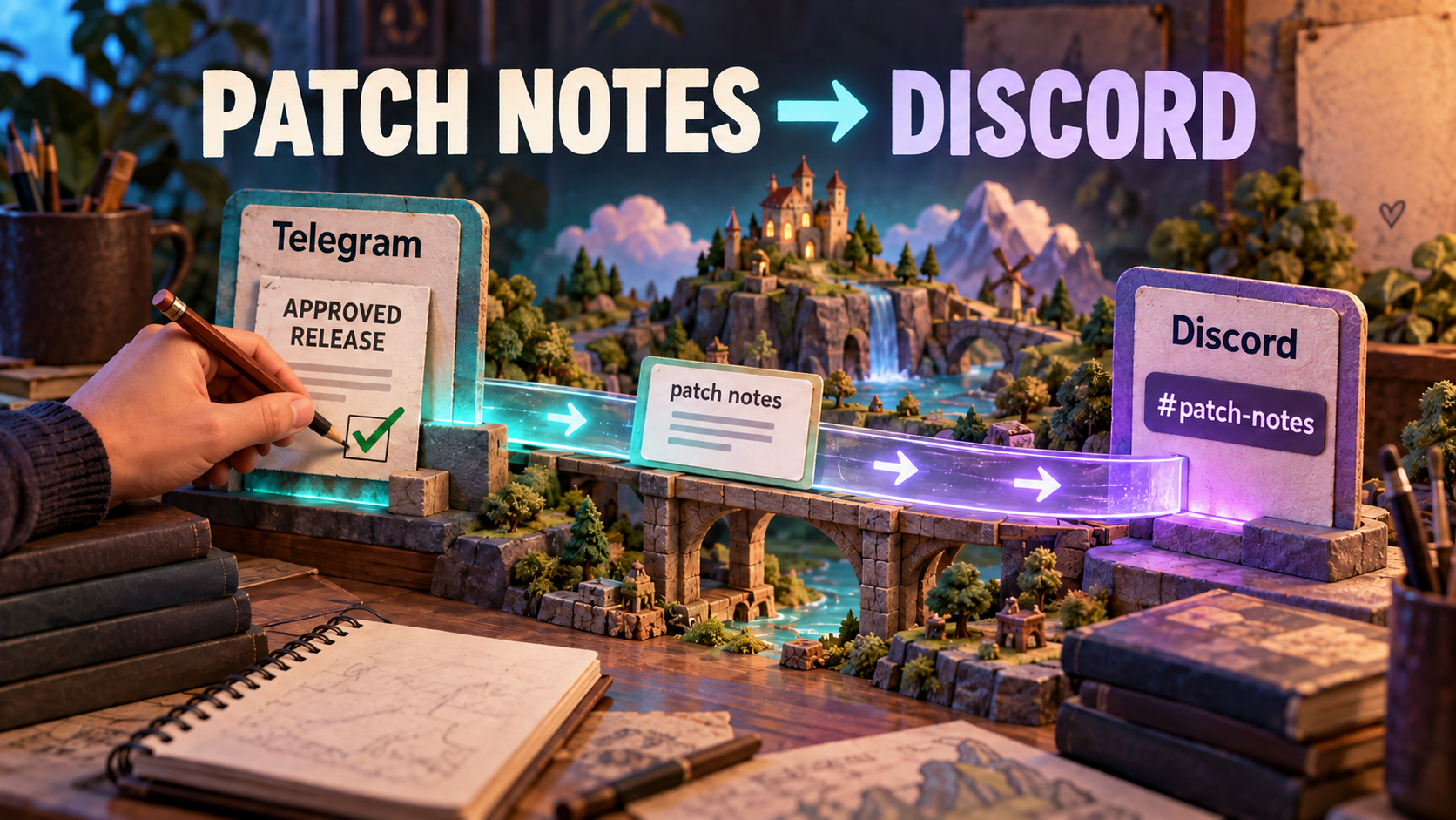 Telegram Game Patch Notes to Discord: A Release Runbook