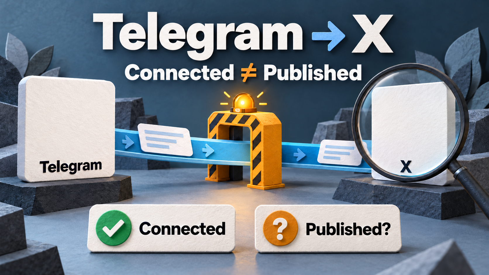 Telegram to X Not Working? Diagnose Failed Publishing