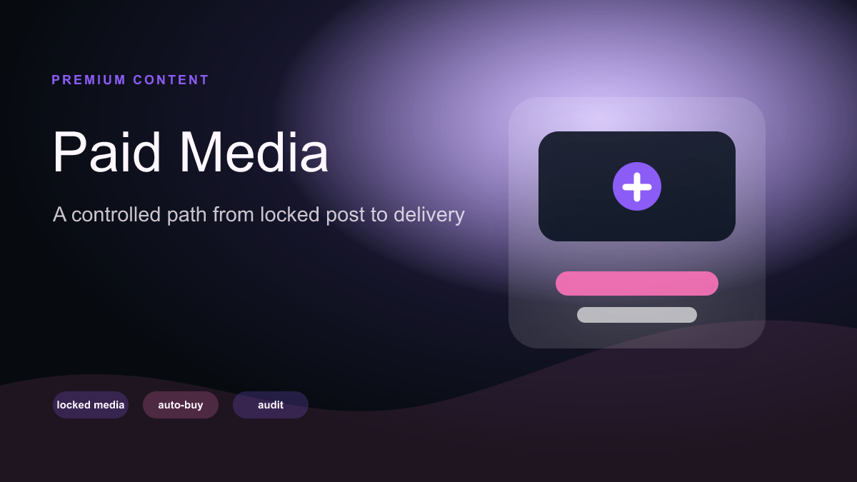 Paid Media Auto-Purchase for Telegram Automation