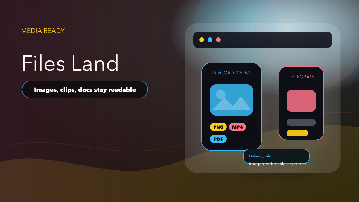 How to Preserve Discord Media Without Ruining the Telegram Read