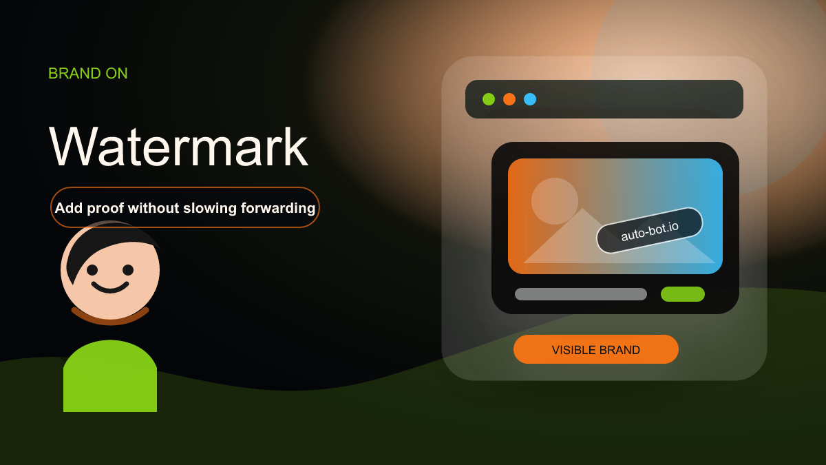 Add Watermark to Forwarded Telegram Media Correctly