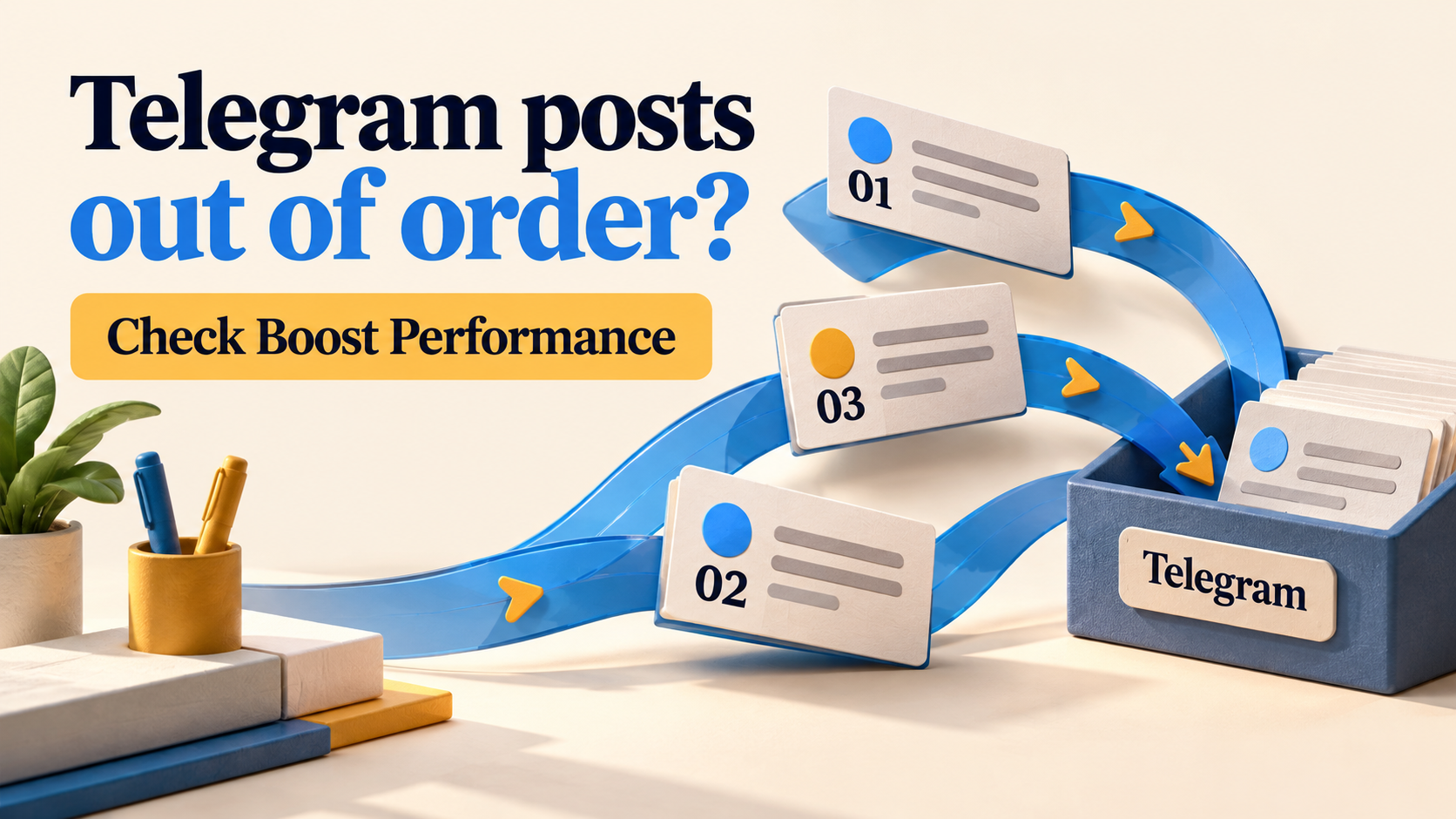 Telegram Posts Out of Order? Check Boost Performance
