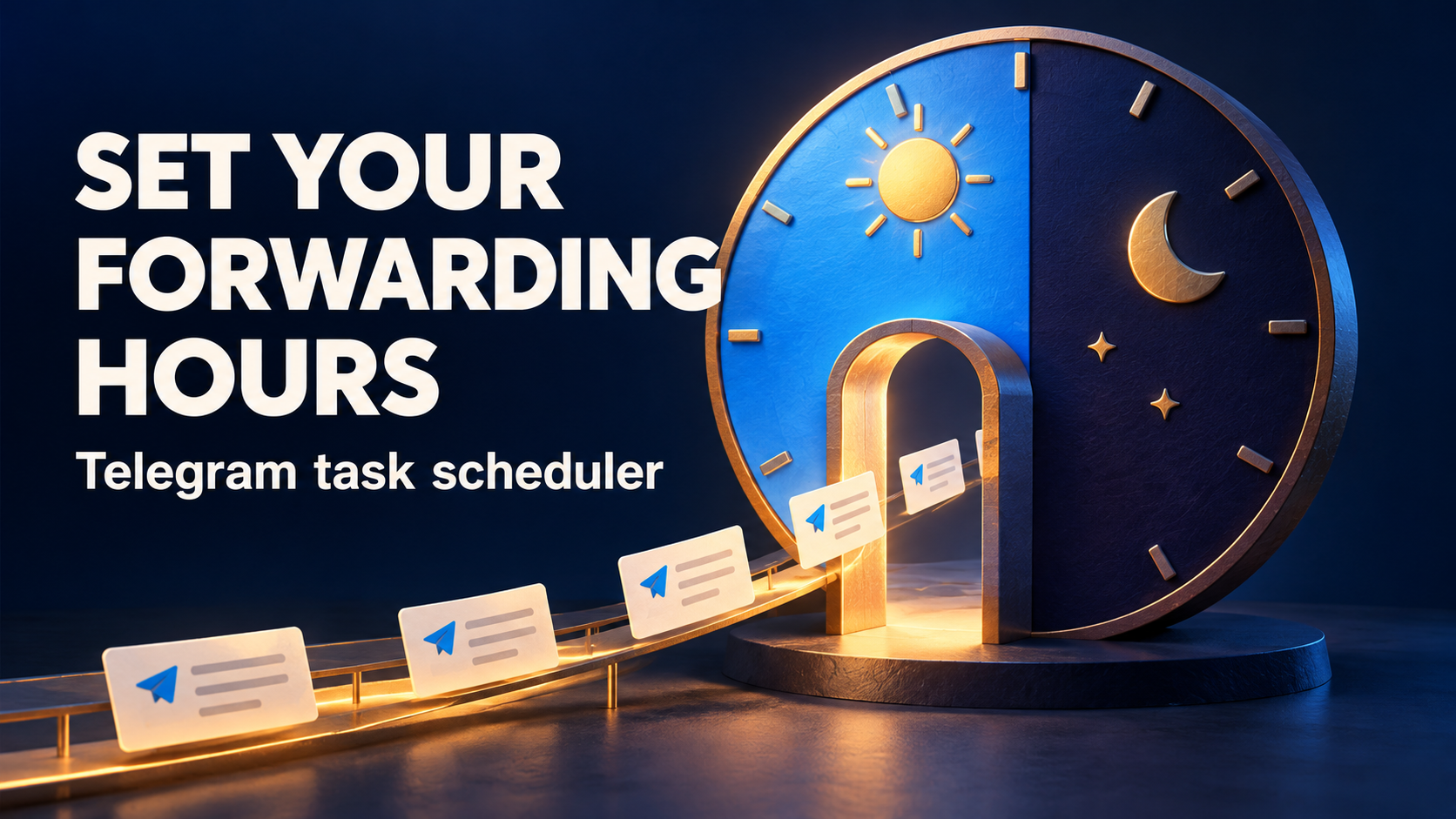 Telegram Forwarding Hours: Schedule One Task On and Off