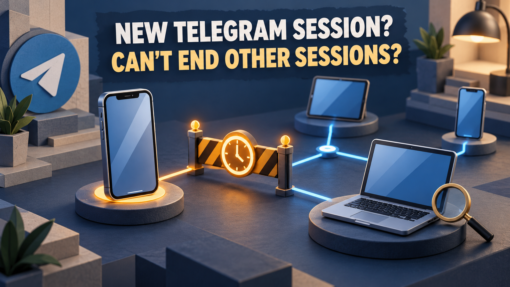 New Telegram Session Cannot Terminate Other Sessions?